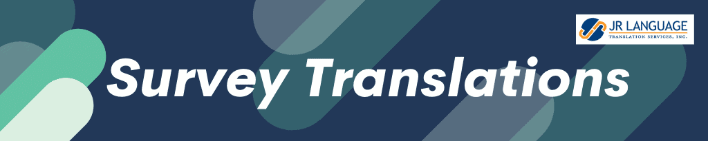 Survey Translation Services