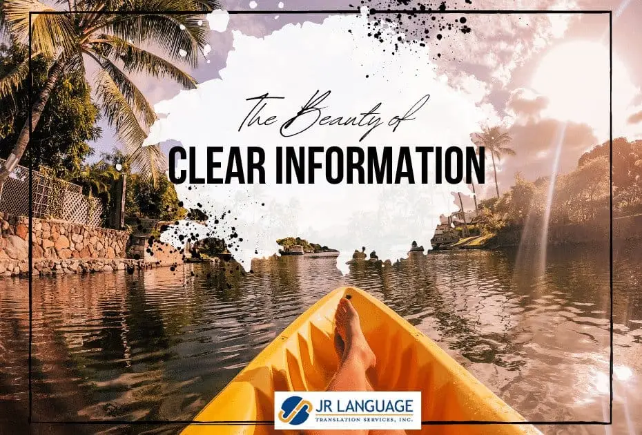 Travel and Tourism Translation: The beauty of Clear Information