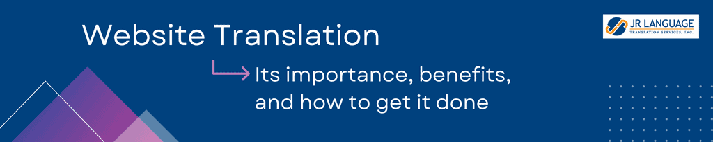website translation services