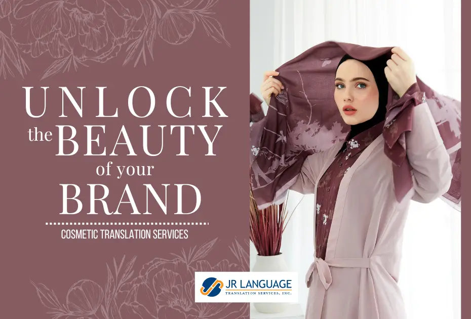 beauty product description translations