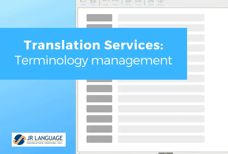 translation services terminology