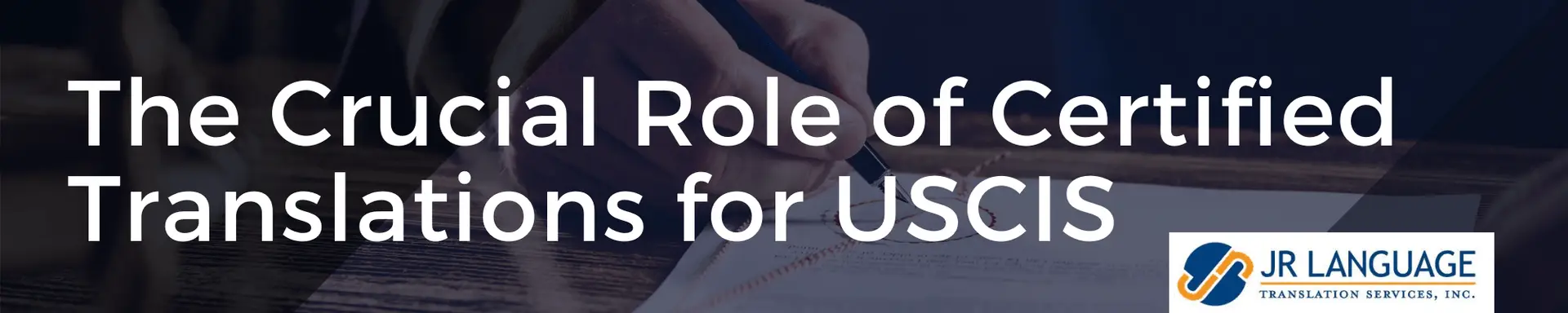 USCIS certified translation services